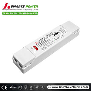 Voltaje constante 12V 24V 18W 36w 80W Triac 0-10V Fuente de alimentación Led regulable Ip20 Controlador Led Fabricación de carcasa de plástico - Product Image 2