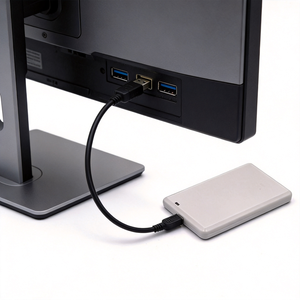 Lector de Tarjetas RFID USB de Alta Velocidad, Dispositivo Emisor de Clase 1 Gen 2 EPC, Teclado de Simulación sin Código, ABS - Product Image 2