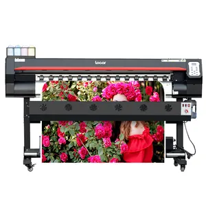 Locor new easyjet 1.8m eco solvent large format printer xp600 DX7 DX5 head