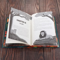 Service d'impression de livres de luxe à couverture rigide avec bords à motifs, bords peints et jaquette.