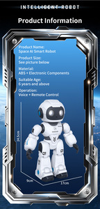 <span class=keywords><strong>Robot</strong></span> IA interactif intelligent - Contrôle tactile, questions et réponses, danse et compagnon éducatif pour le codage - Product Image 3