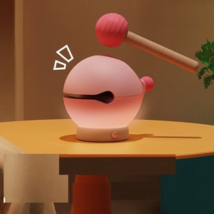 Veilleuse en bois en forme de poisson, commande tactile, lampe à percussion en bois en forme de poisson, veilleuse de prière en bois en forme de poisson pour la chambre à coucher, table de chevet - Product Image 4