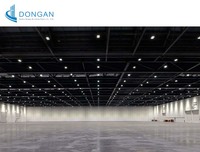Salle d'exposition économique en structure acier préfabriquée, structure à grande portée facile à installer pour les expositions et événements commerciaux