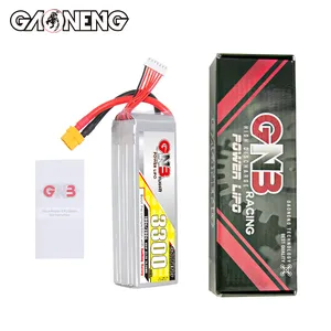 2023 nóng bán hàng gaoneng gnb 3300mAh 6S 22.2V 100c XT60 RC Xe Drone LiPo pin chuyến bay cao xả C đánh giá hiệu suất