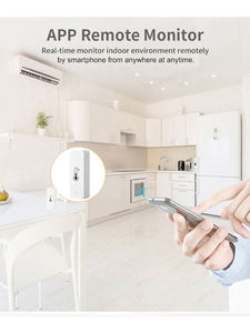 TY-TH01 Tuya Sensor Inteligente de Temperatura y Humedad WiFi, Monitor Remoto por Aplicación, Higrómetro y Termómetro Interior, Compatible con Alexa y Google - Product Image 4