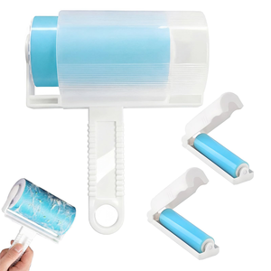 Reusable Sticky Manual Pet Hair Remover Gel Lint <b>Roller</b> Easy Home Cleaning <b>Tool</b> for Cats Dogs Furniture Couch Carpet Dusty - Product Image 1