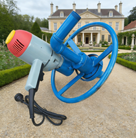 Perceuse rotative électrique portative 2200W pour puits d'eau, machine de forage de 60m de profondeur avec moteur pour usage domestique
