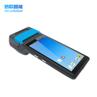 PDA Android 12 OEM de Shenzhen con Impresora Móvil, Escáner de Código de Barras, Impresora Autoadhesiva de 58 mm, Terminales