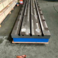 Plateforme d'inspection et de mesure, Table de test de marquage, Plaque d'assemblage à rainures en T, Panneau de montre en fonte à rainures en T