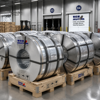 Bande d'acier galvanisé CT DX51D Z275, acier laminé à froid revêtu de zinc pour matériaux de construction, prix d'usine en gros