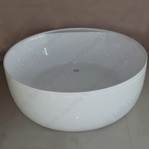 Baignoire de bain circulaire autoportante en acrylique, <span class=keywords><strong>petite</strong></span> taille, 130 cm, tourbillon, <span class=keywords><strong>pologne</strong></span> - Product Image 3