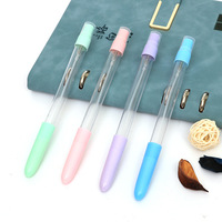 Pulpen Gel 0.5mm Tinta Hitam Premium Portabel 2-in-1 Botol Parfum Sanitizer Tangan Pasokan Langsung Pabrik