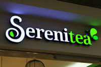 Lettres décoratives attrayantes en acrylique entièrement illuminées, étanches, pour enseignes lumineuses de centre commercial
