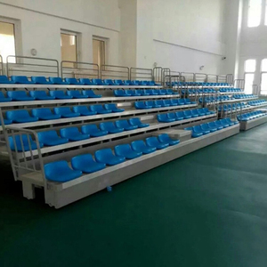 Алюминиевая наружная подушка для сидения на трибуне с индивидуальным логотипом для внутреннего спортзала, выдвижные сиденья для стадиона - Product Image 5