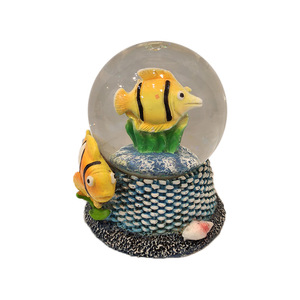 Globo <span class=keywords><strong>de</strong></span> Nieve <span class=keywords><strong>de</strong></span> Resina Personalizado con Delfín Saltando y Tortuga Marina, Pintado a Mano, Recuerdo Encantador <span class=keywords><strong>de</strong></span> <span class=keywords><strong>las</strong></span> Aguas Turquesas <span class=keywords><strong>de</strong></span> Maldivas - Product Image 5