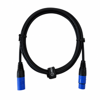 Câble de microphone XLR mâle-femelle OEM CH-R041 avec blindage spiralé, gaine en PVC, conducteur en cuivre sans oxygène
