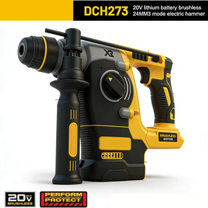 Dewal DCH273 20V MAX Taladro Percutor Recargable, Herramienta Eléctrica Industrial y Doméstica, Venta Directa <span class=keywords><strong>de</strong></span> Fábrica, Martillo Rotatorio - Product Image 2
