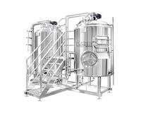 Équipement de Fermentation Automatique Hermann 100L 1000L pour Bière Artisanale de Restaurant, Cuve sous Pression, Garantie 5 Ans, Haute Performance