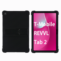 T-mobile REVVL Tab 2 5G için 10.1 inç Tablet kılıfı çocuk dostu yumuşak silikon ayarlanabilir standı Tablet kapak