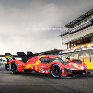 Vera licenza <span class=keywords><strong>Bburago</strong></span> 1:24 F Le Mans 499P modello di <span class=keywords><strong>auto</strong></span> in lega modello di <span class=keywords><strong>auto</strong></span> giocattolo <span class=keywords><strong>auto</strong></span> da corsa amante della decorazione collezione regalo - Product Image 4