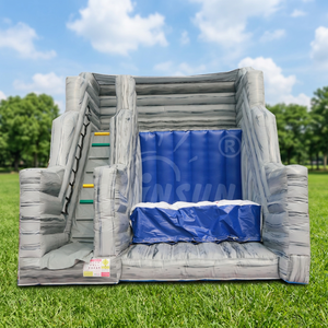Plataforma de Juegos Inflable Interactiva para Niños WINSUN, Juego de Salto de Acantilado Inflable de PVC - Product Image 1