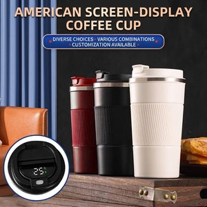 Coffret Cadeau d'Entreprise : <span class=keywords><strong>Tasse</strong></span> à Café Isotherme & Brosse à Dents Sonique avec Têtes de Rechange, Boîte Cadeau Souvenir Personnalisée avec Logo pour Clients d'Entreprise. - Product Image 6