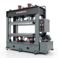 Presse hydraulique à quatre colonnes et deux poutres MAMIMAC avec système servo, pompe, PLC et composants d'engrenage