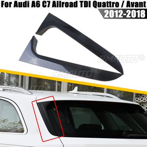 ชุดแต่งขอบหน้าต่างหลังคู่หนึ่ง สำหรับ Audi A6 C7 Allroad TDI Quattro/สำหรับ Avant 2012-2018 อุปกรณ์ตกแต่งรถยนต์ - Product Image 1