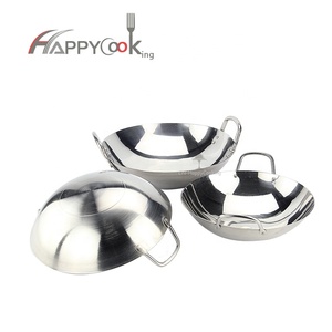 Profesional bajo costo chino <span class=keywords><strong>wok</strong></span> pan, acero inoxidable woks - Product Image 5