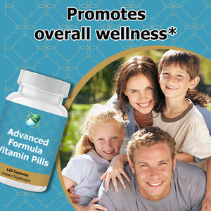 Pil <span class=keywords><strong>Vitamin</strong></span> Formula Canggih Buatan Pabrik Mendukung Metabolisme Sehat Kapsul Kesehatan Mata dengan Garam Merah Himalaya 120 Kapsul - Product Image 5