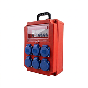 Large Capacity Waterproof Socket Box with 6x10A Waterproof Sockets and RCD Protection Distribution box - Product Image 1