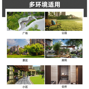 Solar Ground Mounted Lawn <b>Light</b> Led Colorful <b>Projection</b> Outdoor Garden Pathway Decor Water Resistant Solar Powered - Product Image 2
