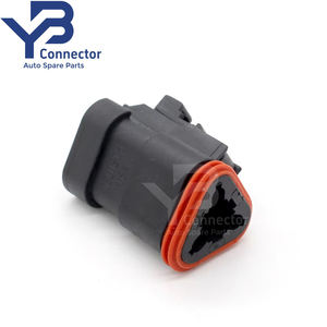 Conector YB DT06-3S-E005 <span class=keywords><strong>Deutsh</strong></span> de 3 Pines, Conector Hembra Impermeable para Sistema Eléctrico de Automóvil - Product Image 2
