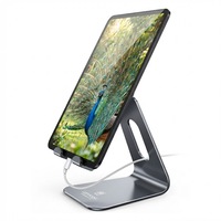 Support universel pour tablette Lamicall A1 OEM, support de bureau réglable pour tablette et téléphone, prête à être expédiée