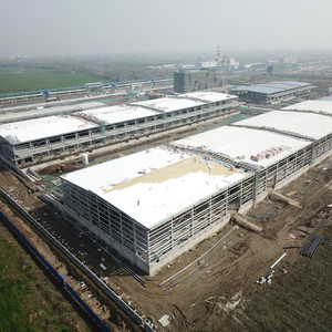 Magazzino Prefabbricato in Struttura d'Acciaio dal Design Moderno, Capannone a Grande Campata per Scuole, Hotel, Ospedali, Uffici, Garage e Depositi - Product Image 5