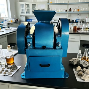Concasseur à double rouleaux de laboratoire XPC200*75, petite machine de broyage d'échantillons de minerai de charbon pour l'analyse des roches en laboratoire, l'exploitation minière et la métallurgie - Product Image 1