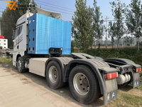 Tracteur à gaz FAW Jh6 GNC 6X4 moteur Weichai à carburant diesel norme d'émission Euro 2 tracteur remorque d'occasion