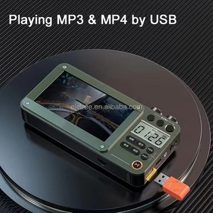 Reproductor MP4 Portátil con Pantalla LCD de 4.3 Pulgadas, Altavoz BT, Multibanda, Batería Recargable Integrada, <span class=keywords><strong>Radio</strong></span> FM - Product Image 5