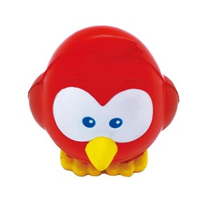 Wholesales PU Foam Simulation Cartoon Red Bird Shaped Venting Slow Rising Stress Reliever Soft Promotional Toy for <b>Kids</b> Adults - Product Image 4