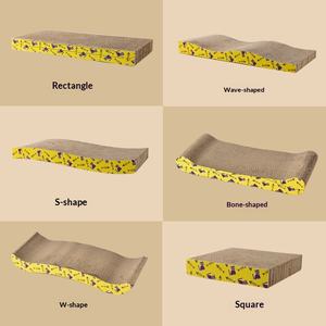 Arranhador para Gatos, Afiador de Unhas, Almofada de Papel Ondulado, Brinquedo para Gato, Suprimentos para Cama de Gato - Product Image 4