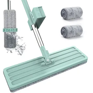 A2342 Huishoudelijke Gratis Hand Schrapen Hout Marmer Platte Floor Swob Automatische Wassen Badkamer Cleaner Tool Reinigen Vloer Mop