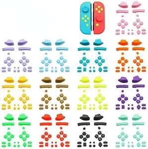 NSLikey-Botones completos ZL ZR L <span class=keywords><strong>R</strong></span> para Nintendo Switch, botón de gatillo para <span class=keywords><strong>Joy</strong></span> <span class=keywords><strong>Con</strong></span> ABXY - Product Image 1