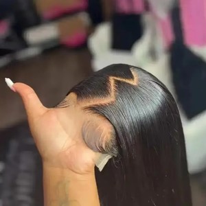 Parrucche Foxen economiche con frontale in pizzo, capelli umani naturali grezzi vietnamiti, originali e di tendenza - Product Image 3