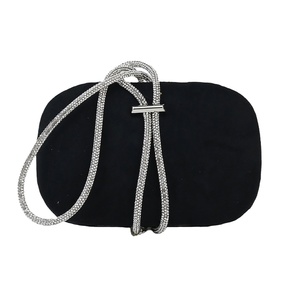 Women Vintage Square Evening Bag Marble Acrylic Clutch <b>Purse</b> Glitter Metal Chain Handbag for Family Gathering Dating - Product Image 6