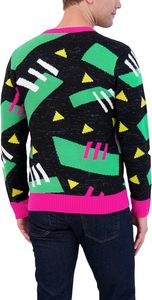 <span class=keywords><strong>Pull</strong></span> de Noël en tricot jacquard à col rond avec motif de renne amusant personnalisé KJ 2026 - Product Image 6