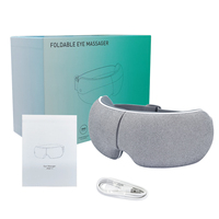 Nouveau produit 2026 : Masques oculaires Bluetooth pour le sommeil, masseur oculaire électrique avec compression thermique et musique