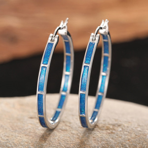 Orecchini a Cerchio Geometrici per Donne, Design Rotondo Audace, Accessori per Orecchie da Indossare Quotidianamente - Product Image 1
