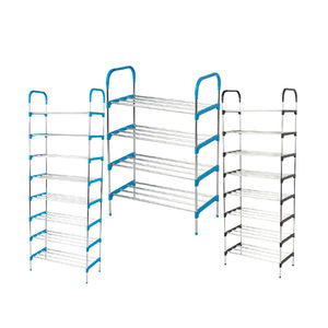 Vente chaude Étagères de stockage de <span class=keywords><strong>chaussures</strong></span> et supports Organisateur Boîte à <span class=keywords><strong>chaussures</strong></span> empilable transparente pour un usage domestique - Product Image 4