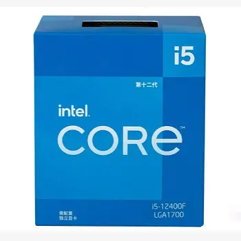 Core Processor i5 12400F Core i5 6Core 2.5 GHz 65W LGA 1700 Desktop CPU i5 12400F