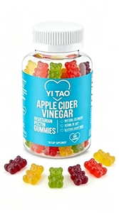 Complément alimentaire en gommes en forme d'ours, OEM, à base de curcuma, d'algues vertes, de vitamine C, de baies d'églantier, de biotine, de vinaigre de cidre de pomme et de collagène - Product Image 2